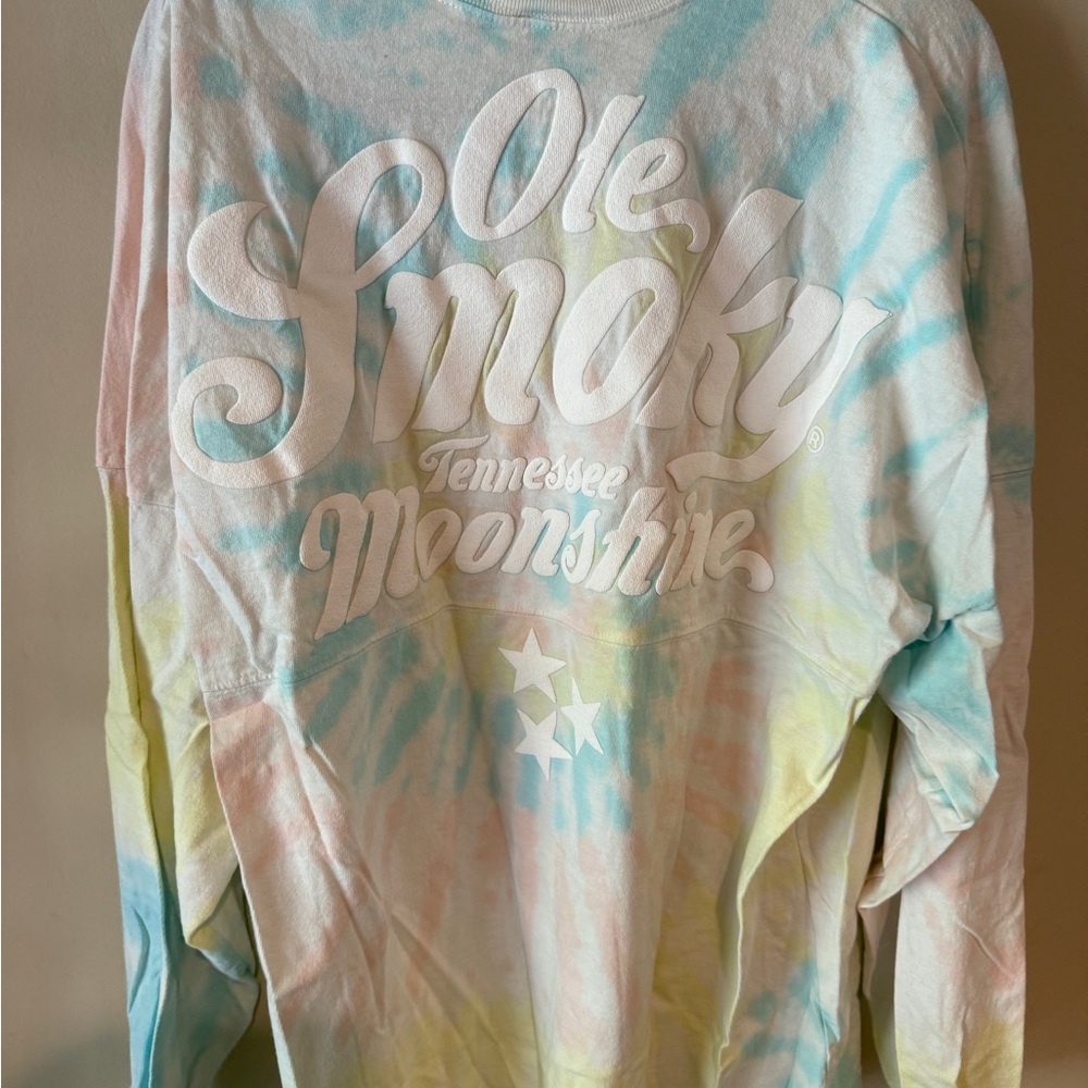 Ole Smoky Tennessee Moonshine Tie-Dye Long Sleeve Shirt